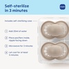 image:imageMAM Original Baby Pacifier 16 Mths Skin Soft Silicone Nipple 4 PackShell  Iris