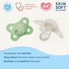 image:imageMAM Original Baby Pacifiers 06 Months Glows in The Dark 4 PackGreen  Shell