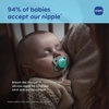 image:imageMAM Original Baby Pacifiers 06 Months Glows in The Dark 4 PackPeppermint GreenShell