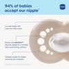image:imageMAM Original Baby Pacifiers 616 Months Glows in The Dark 2 PackPink
