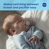 image:imageMAM Original Start Baby Pacifiers 03 Mths Skin Soft Silicone 2 PackBlue TealCotton