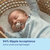 image:imageMAM Original Start Baby Pacifiers 03 Mths Skin Soft Silicone 2 PackPeppermint  Cotton