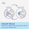 image:imageMAM Original Start Baby Pacifiers 03 Mths Skin Soft Silicone 2 PackSky  Pale Mint
