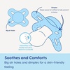 image:imageMAM Original Start Baby Pacifiers 03 Mths Skin Soft Silicone 2 PackSky  Pale Mint