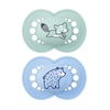 image:imageMAM Original Baby Pacifier 16 Mths Skin Soft Silicone Nipple 4 PackBoys