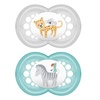 image:imageMAM Original Baby Pacifiers 16 Months Glows in The Dark 2 PackUnisex