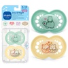 image:imageMAM Original Baby Pacifiers 616 Months Glows in The Dark 2 PackButter Yellow Pale mint