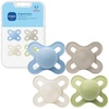 image:imageMAM Original Start Baby Pacifiers 03 Mths Skin Soft Silicone 2 PackPowder BlueGreen TeaLinenDune