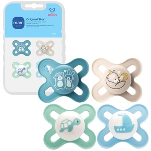 image:imageMAM Original Start Baby Pacifiers 03 Mths Skin Soft Silicone 2 Pack     